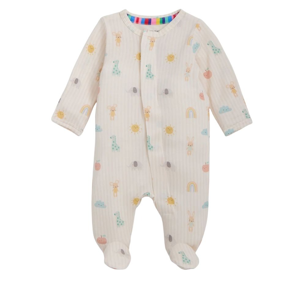 Lullaby Sky Pink Magnetic Footie