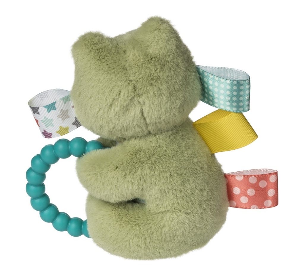 Taggies Peepers Frog Teeter Rattle