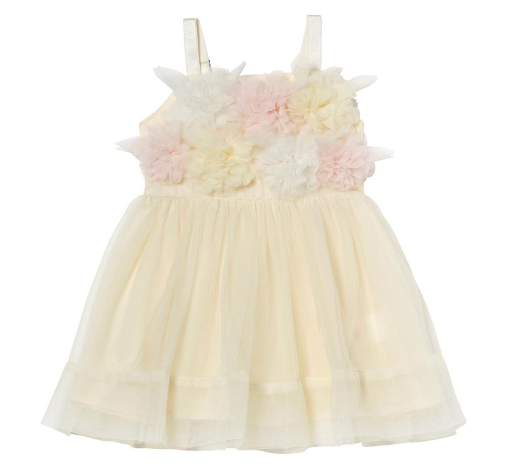 Bebe Tide Blossom Tulle Dress