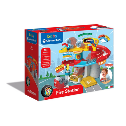 Rotating Car Garage Fire Station
