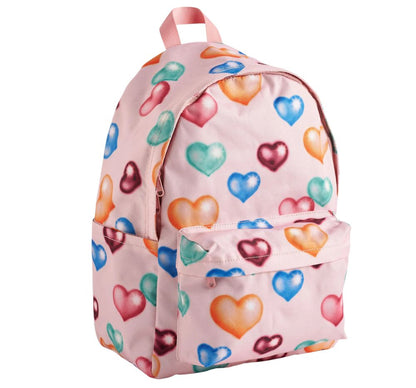 Backpack Colourful Hearts