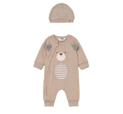 Pelele Pie Convertible & Gorro Moca Vigore
