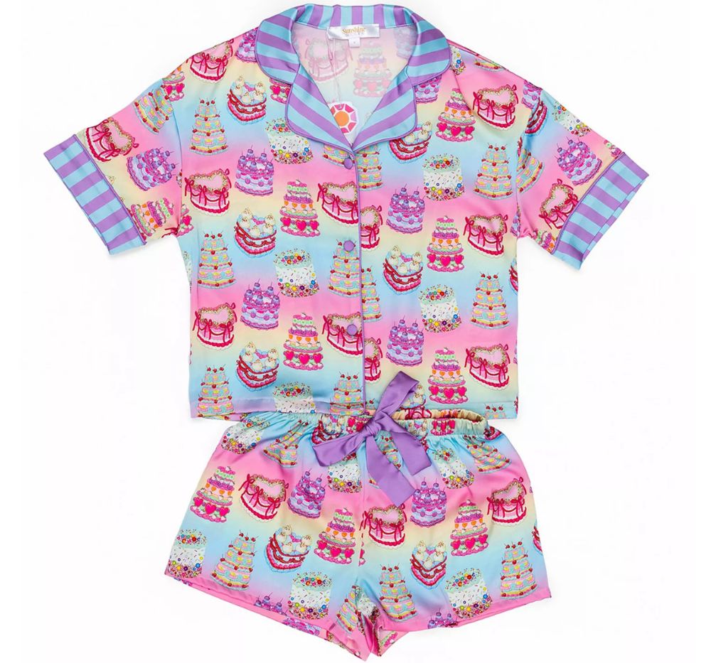 Kids Its My Party Short Sleeve Short Set