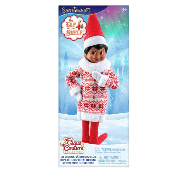 Claus Couture Snowflake Sweetie Dress