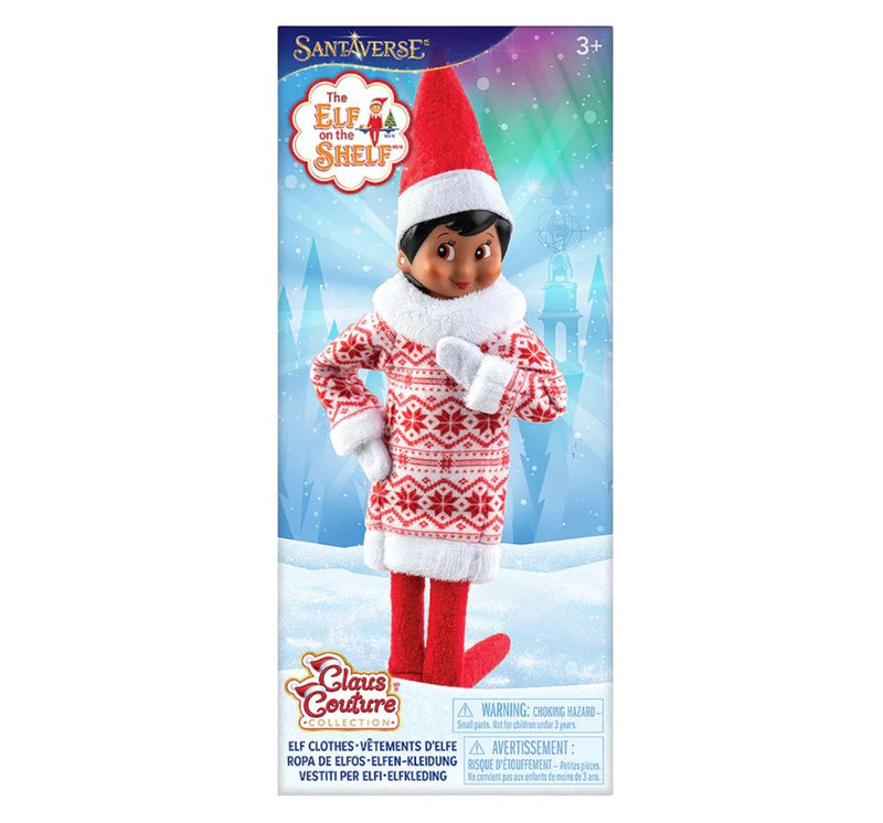 Claus Couture Snowflake Sweetie Dress