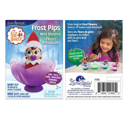 Frost Pips Mini Blooms Purple Baby Girl Blue Eyes