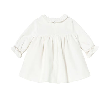Vestido Terciopelo Crudo