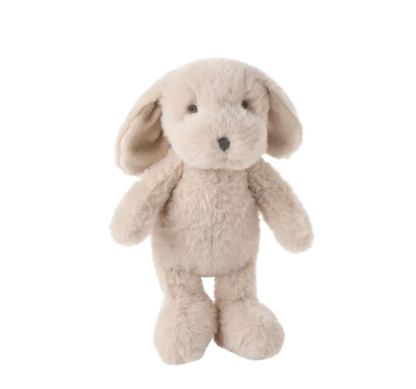Taupe Plush Puppy