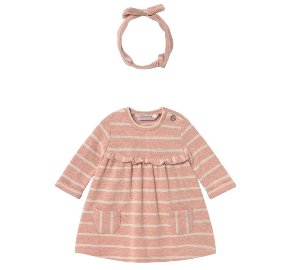 Vestido Jacquard Nude Vigore