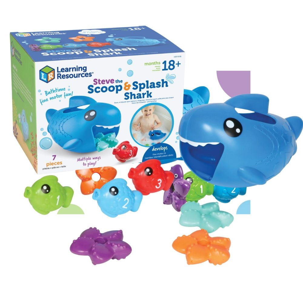 Steve the Scoop & Splash Shark