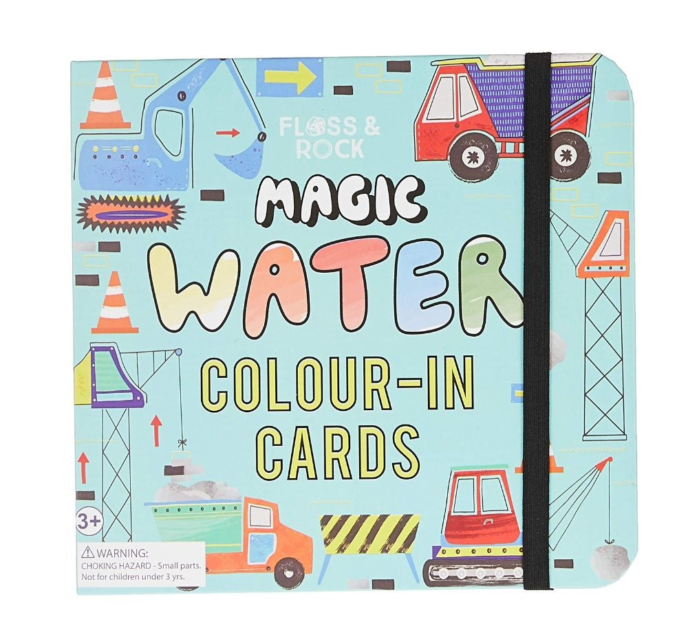 Magic Water Colour-In Cards Construction