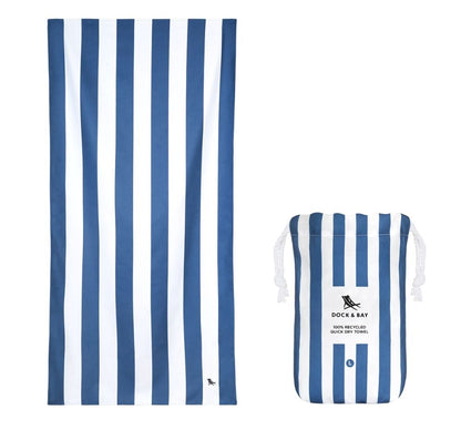 Beach Towel Whitsunday Navy