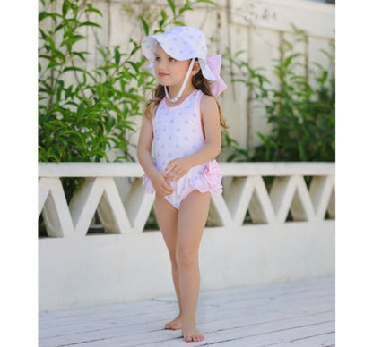 Blue Sailboats Swimsuit