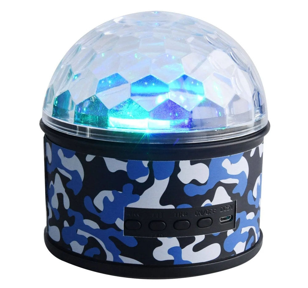 Bocina Disco Camuflaje  -Wireless Express