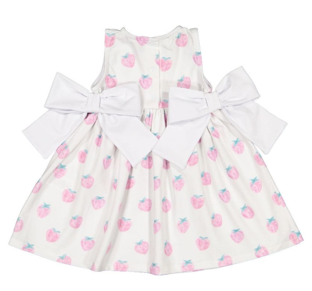 Classsic Strawberries A-Line Dress