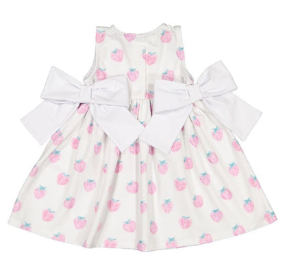 Classsic Strawberries A-Line Dress