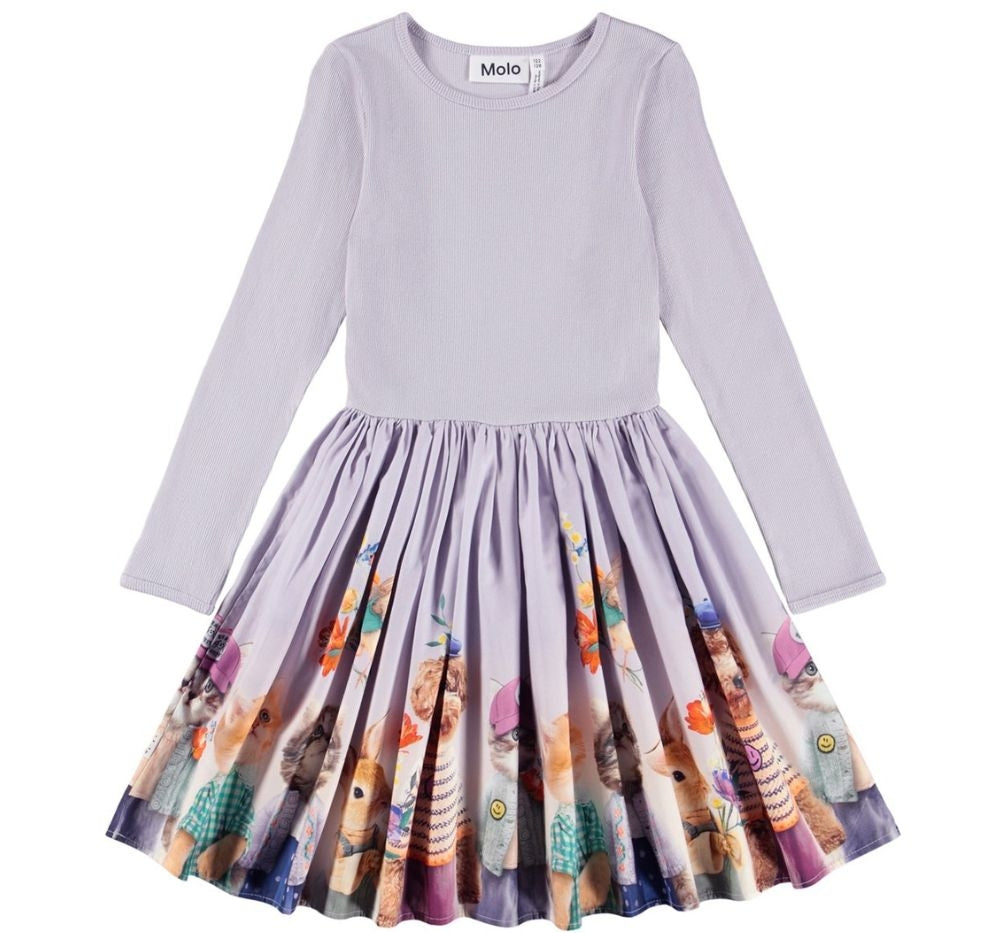 Vestido Estampado Poplin Cuties