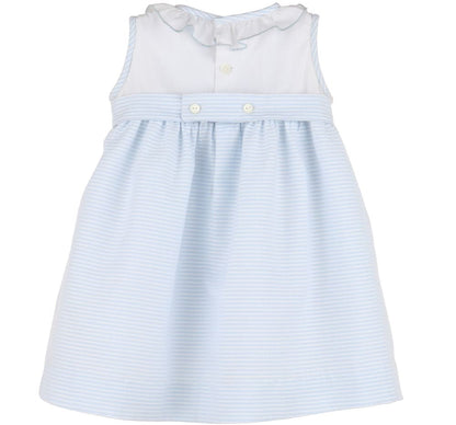 Vestido Stripes Combo Smock