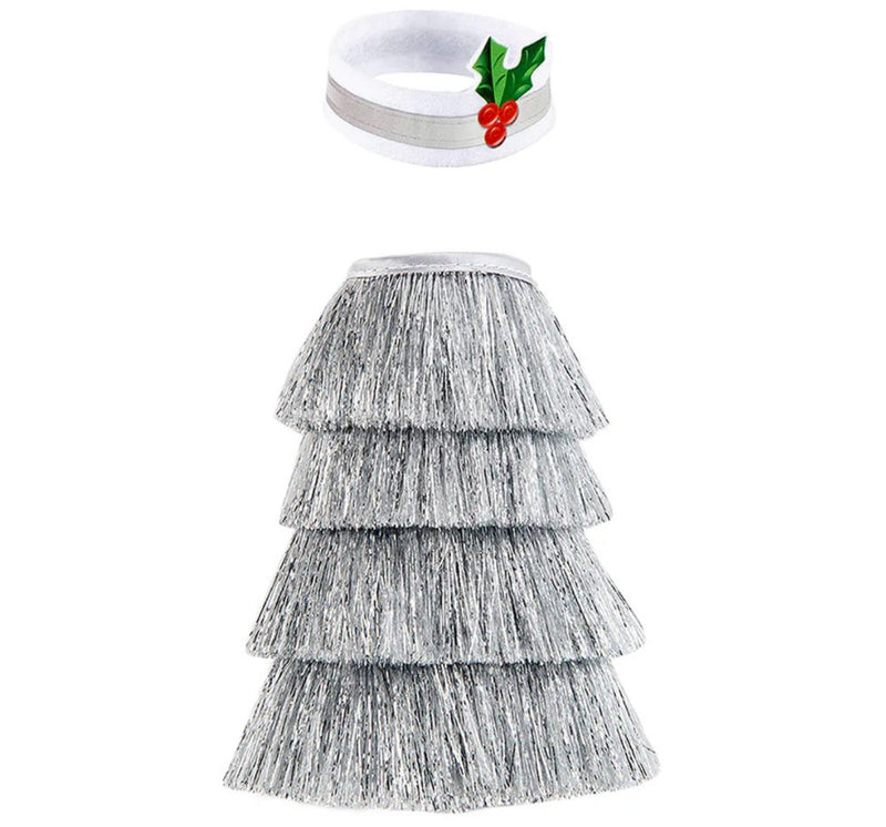 Claus Couture Tiny Tinsel Dress