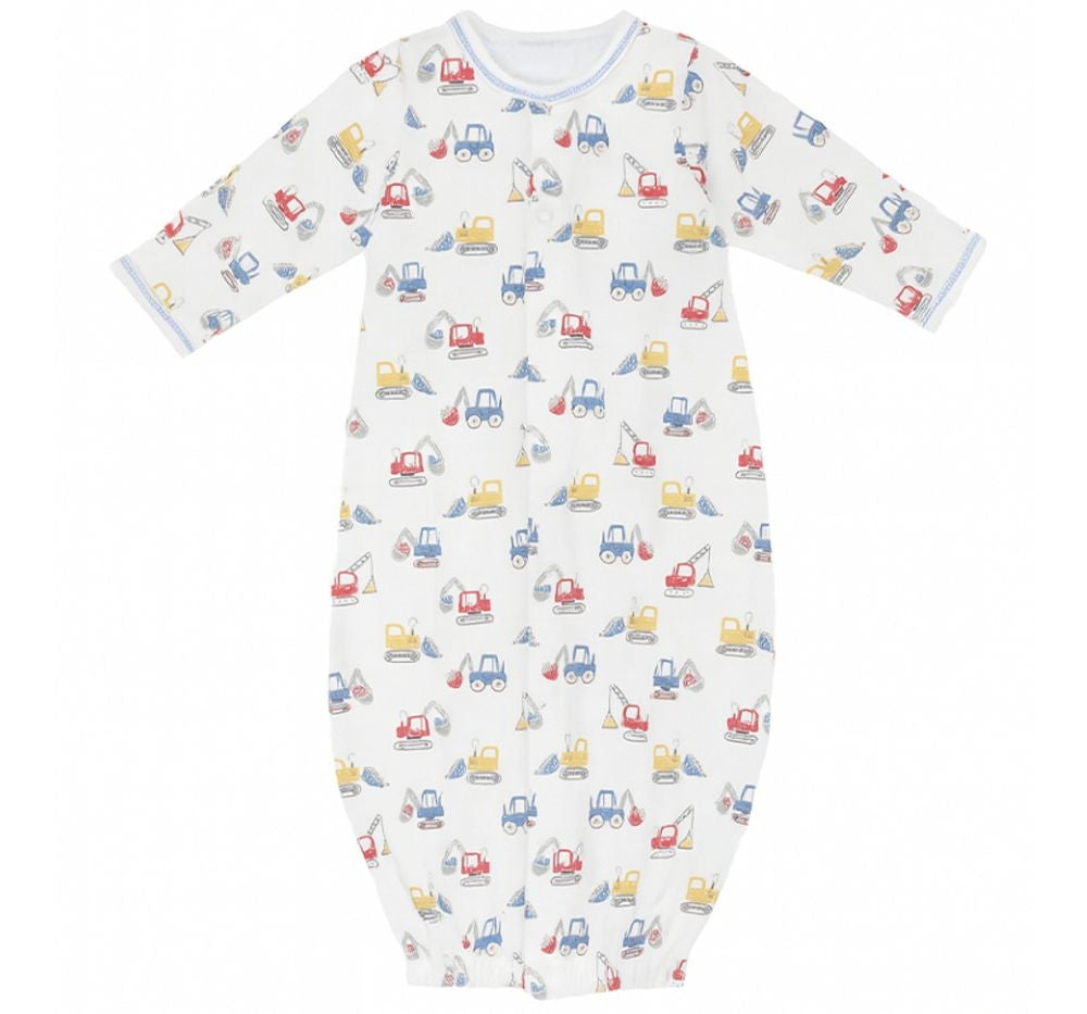 Covertible Gown Construction Diggers Multi