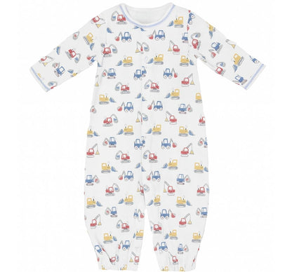 Covertible Gown Construction Diggers Multi