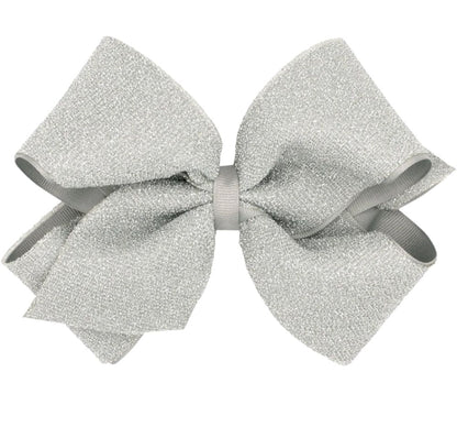 King Sparkle/GG Overlay Bow Gray