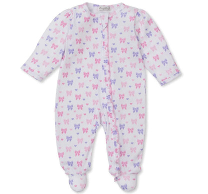 Footie Prt Billowy Bows Multi