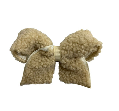 Med Sherpa/GG Cheer Overlay Bow Ecu