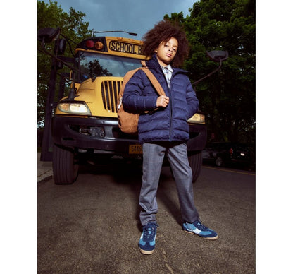 Dark Navy Puffer