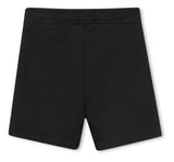 Joggging Shorts In Fleece Black