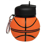 Basketball Collapsible Water Bottle