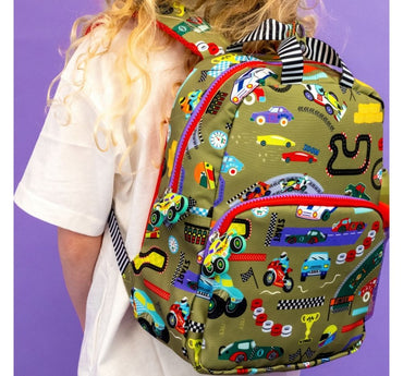 Backpack Race Cars