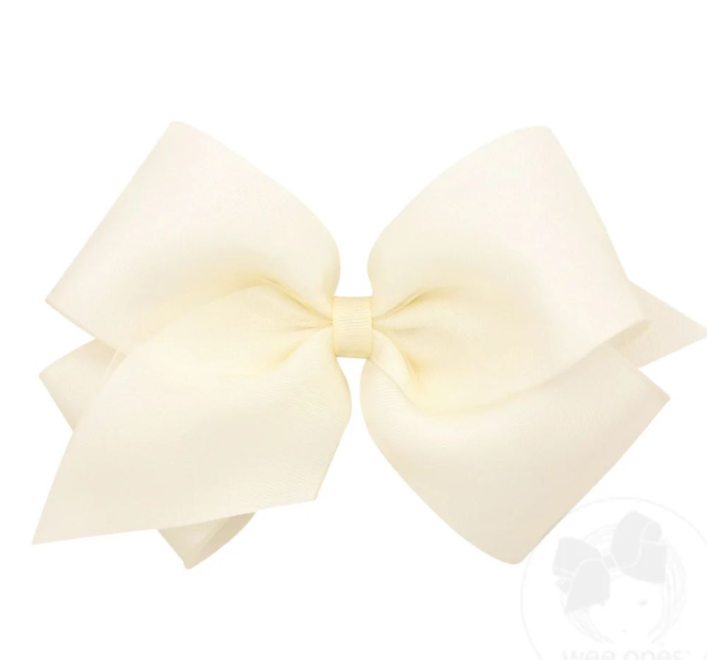 Kng Org/Sat Edge Ovrlay Bow Pearl