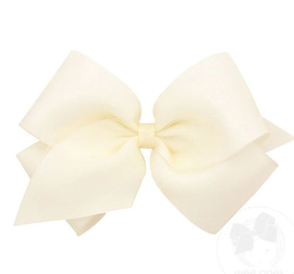 Kng Org/Sat Edge Ovrlay Bow Pearl