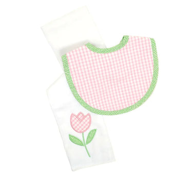 Tulip Bib/Burp Box Set