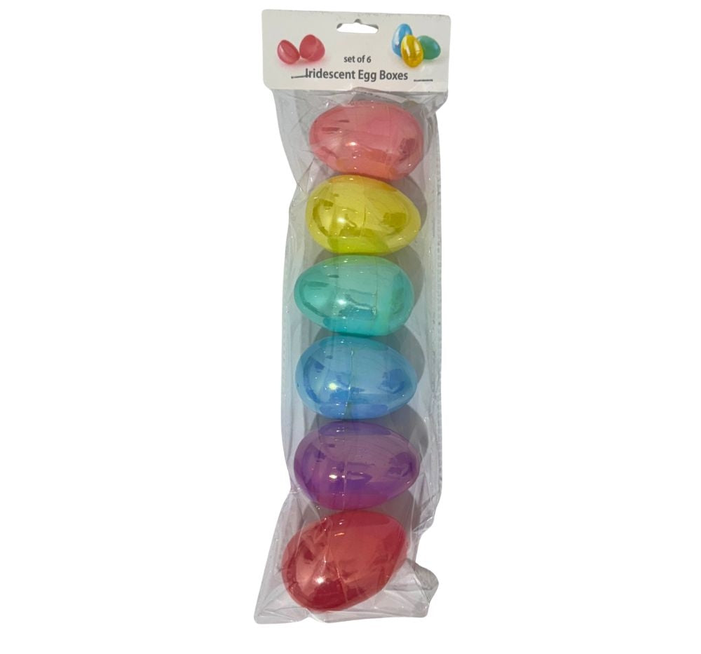 6 Huevos Pascua Iridescent
