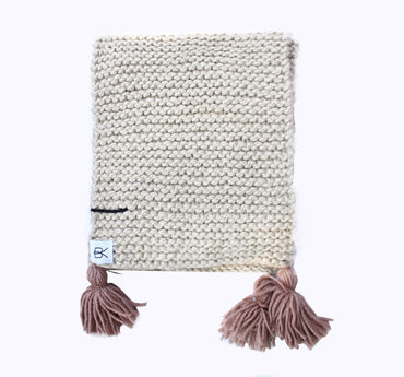 Bufanda Tassel - Binge Knitting