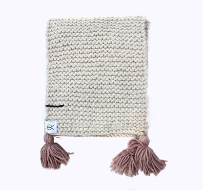 Bufanda Tassel - Binge Knitting