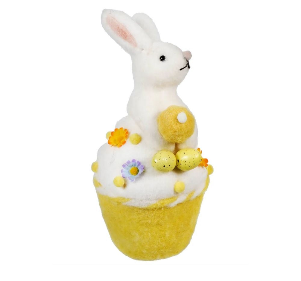 Bunny Cupcake Yellow