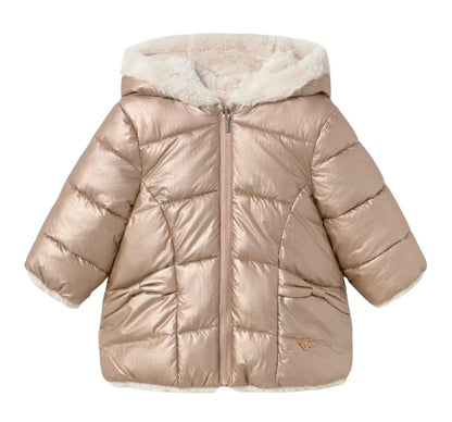 Chaqueton Reversible Pelo Bronce