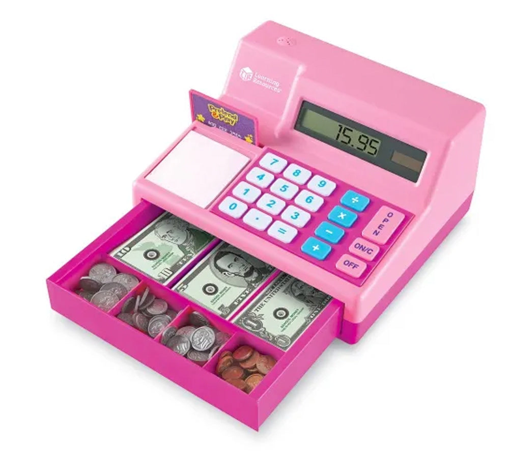 Pink Pretend & Play Cash Register