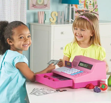 Pink Pretend & Play Cash Register