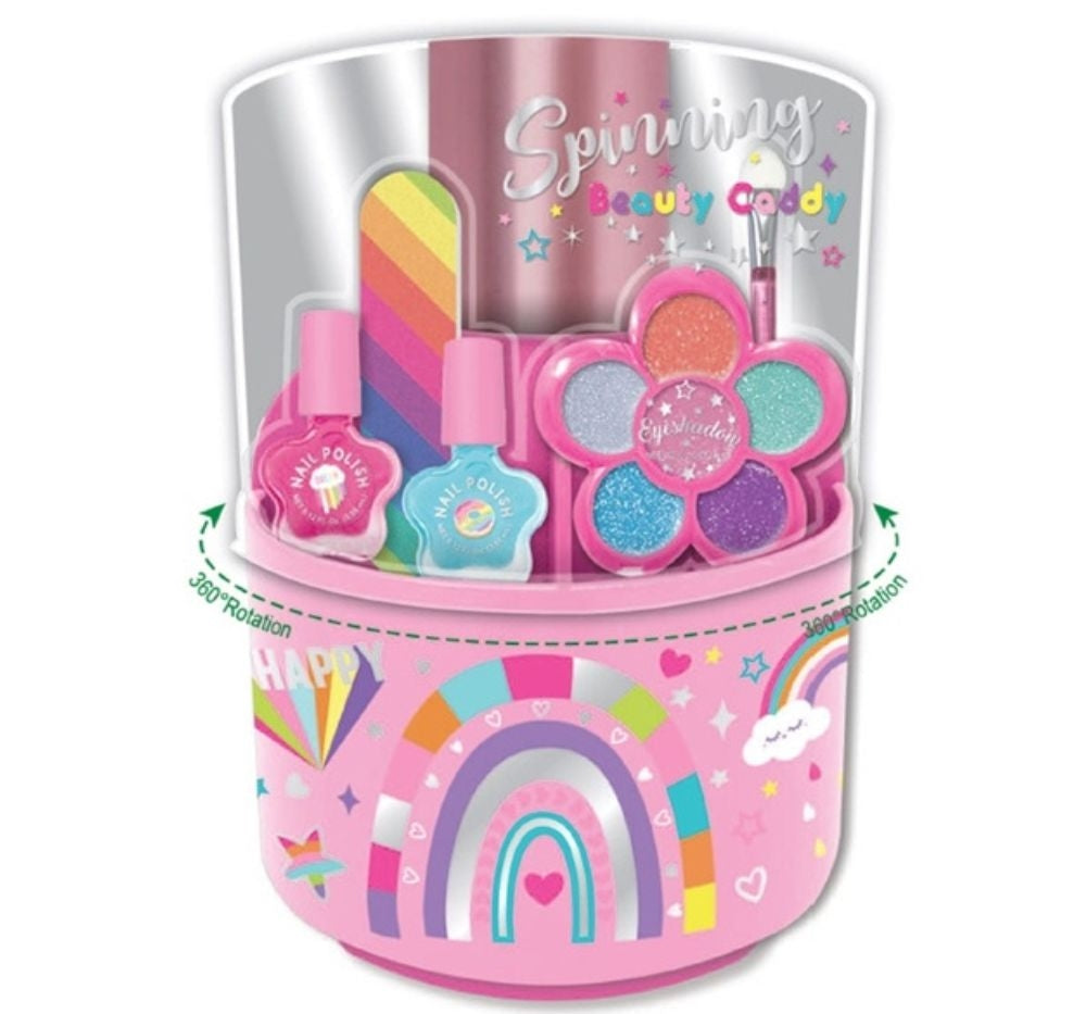Cajita De Belleza Giratoria Rainbow