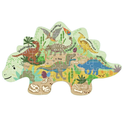 60 PC Shaped Puzzle Dino