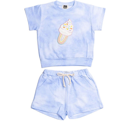 Violet Ice cream Set