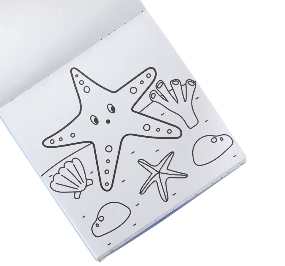 Carry Along Coloring  Book Sea Life