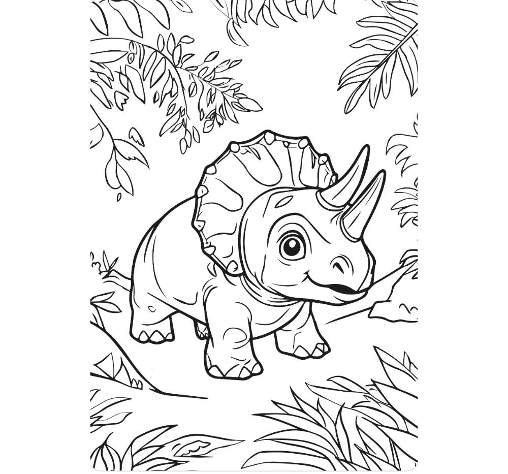 Dino Mite XXL Coloring Book