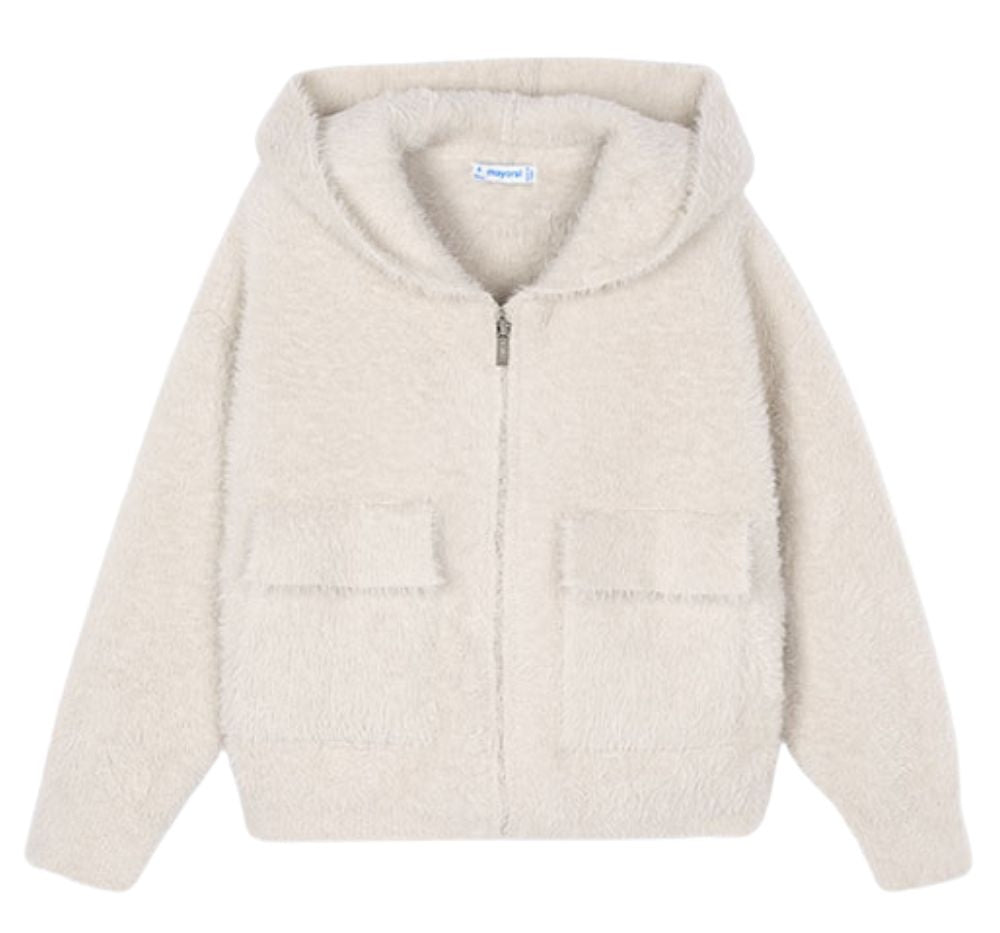 Canguro Tricot Pelo Almendra