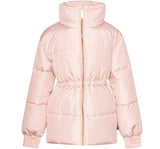 Hally Papillion Quilted Jacket Pink With Butterfly