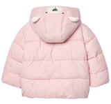 Teddy LS Puffer Jacket Pink
